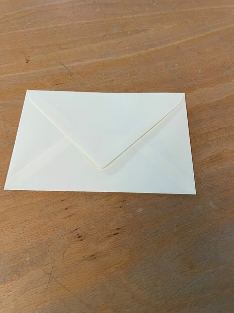 Envelop 12 x 18 cm Ivoor Premium