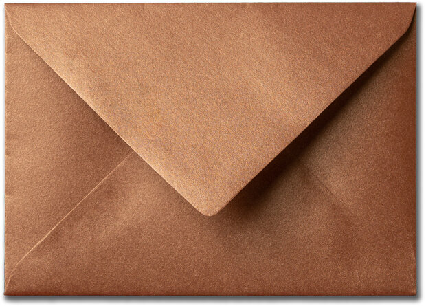 Envelop 12 x 18 cm Metallic Bronze
