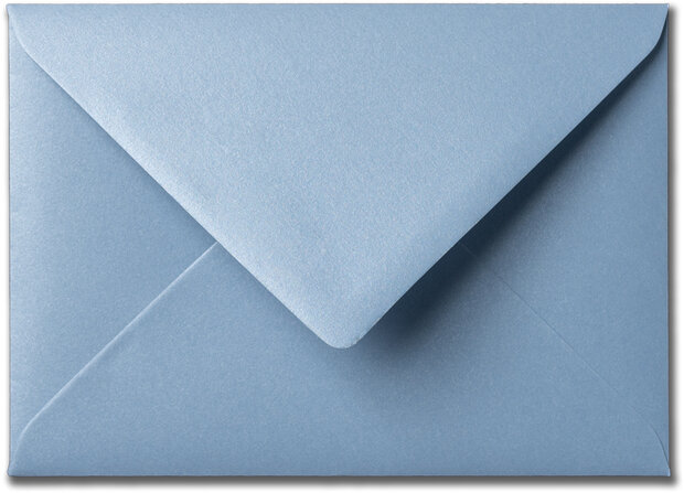 Envelop 12,5 x 17,6 cm Metallic Ice Blue
