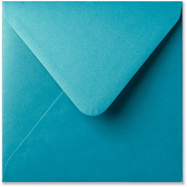 Envelop 14 x 14 cm Metallic Curacao