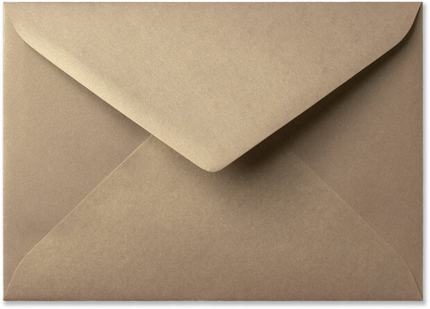 Envelop 15,6 x 22 cm Metallic Champagne