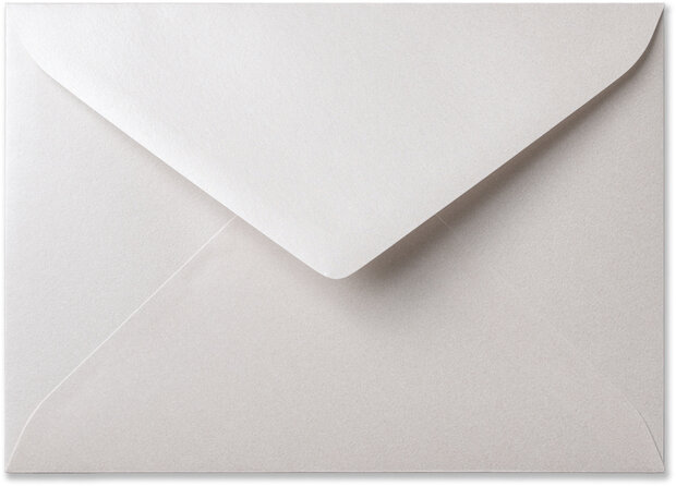Envelop 15,6 x 22 cm Metallic Oyster
