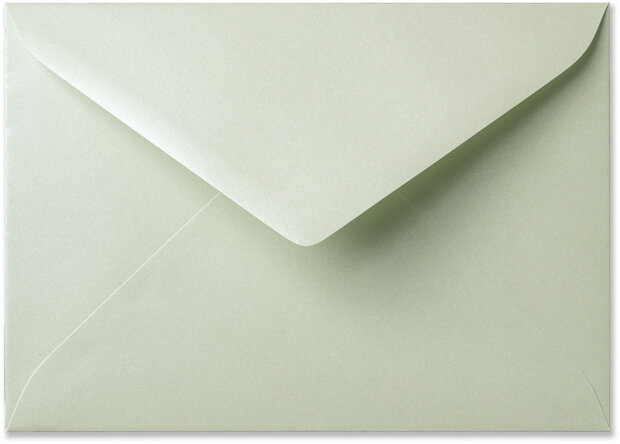 Envelop 15,6 x 22 cm Metallic Mint