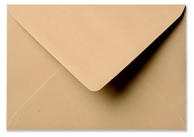 Envelop 13 x 18 cm Kraft bruin