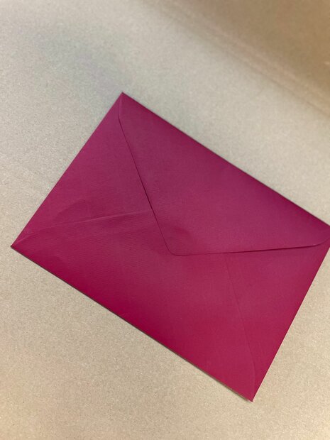 Envelop 15,6 x 22 cm (A5) Brandweer Rood