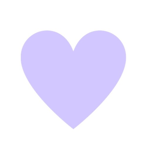 Sluitzegel hartje Lavendel