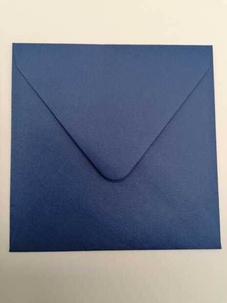 Envelop 14 x 14 cm Mad Blue