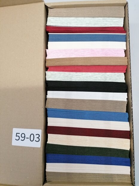 Doos vol met Enveloppen  11 x 15,6 cm