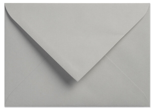 Envelop 12 x 17  cm Grijs