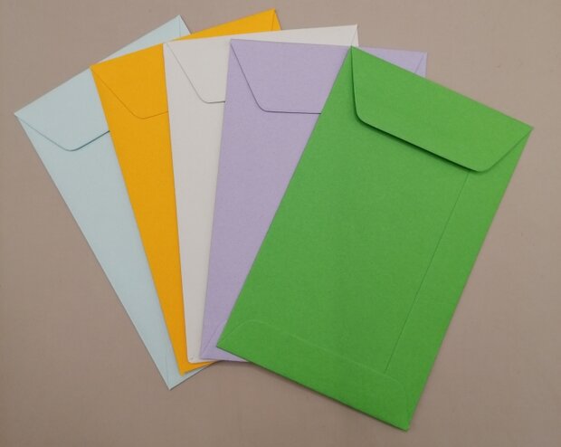 envelop  6,5 x 10,5 cm per 100 stuks