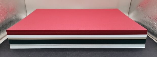 Pak vellen A4 karton diverse kleuren