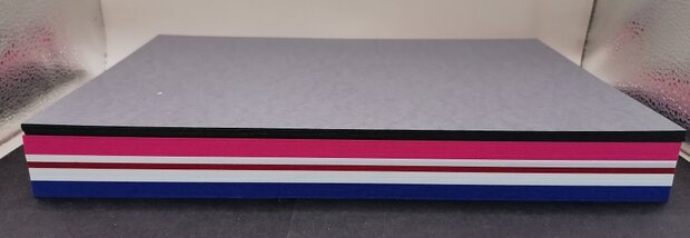 Pak vellen A4 karton diverse kleuren