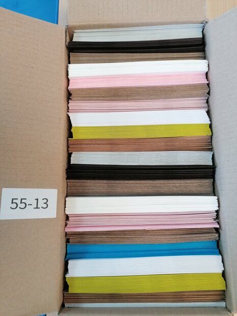 Doos vol met Enveloppen 12 x 18 cm