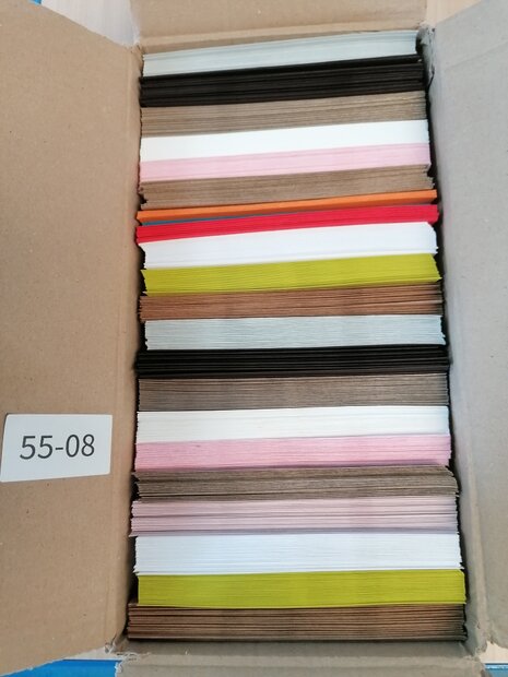 Doos vol met Enveloppen 12 x 18 cm