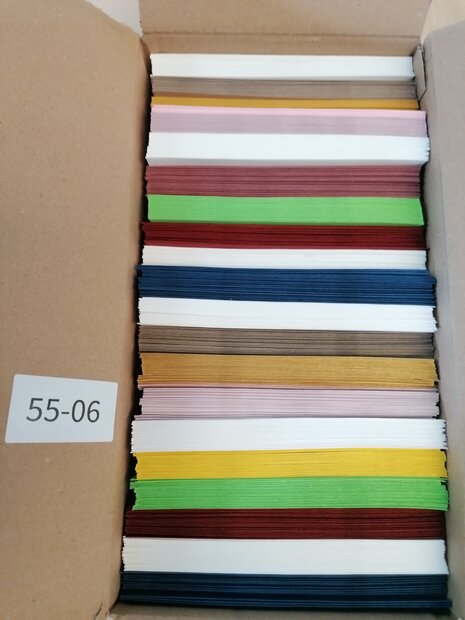 Doos vol met Enveloppen 12 x 18 cm