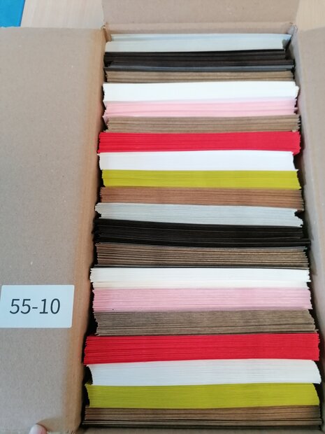 Doos vol met Enveloppen 12 x 18 cm