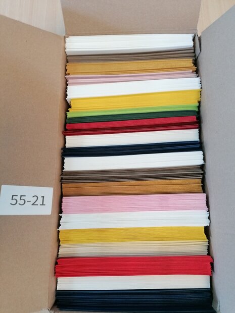 Doos vol met Enveloppen 12 x 18 cm
