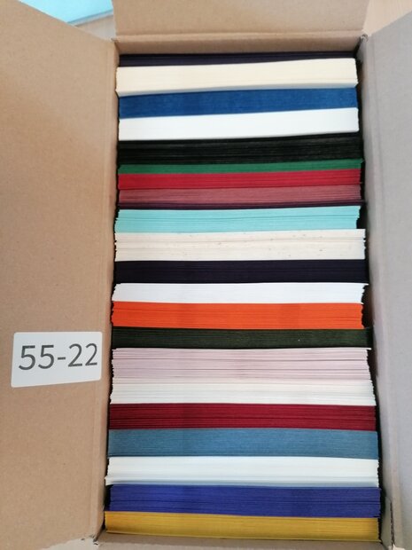 Doos vol met Enveloppen 12 x 18 cm