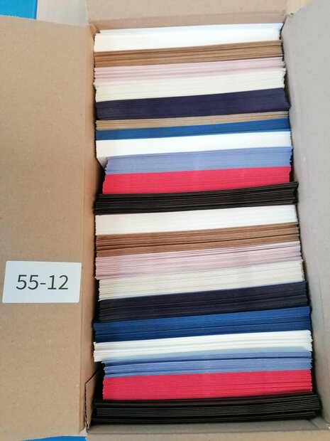 Doos vol met Enveloppen 12 x 18 cm