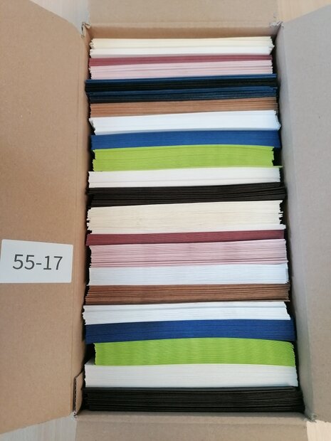 Doos vol met Enveloppen 12 x 18 cm