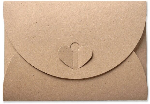 Cadeau Envelop 11 x 15,6 cm bruin