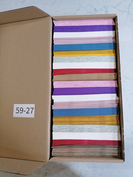 Doos vol met Enveloppen  11 x 15,6 cm