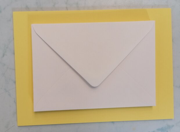 Enveloppen + Kaarten in setje van 10 stuks