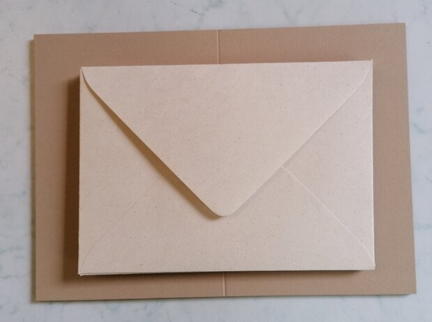Enveloppen + Kaarten in setje van 10 stuks