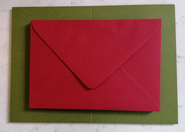 Enveloppen + Kaarten in setje van 10 stuks