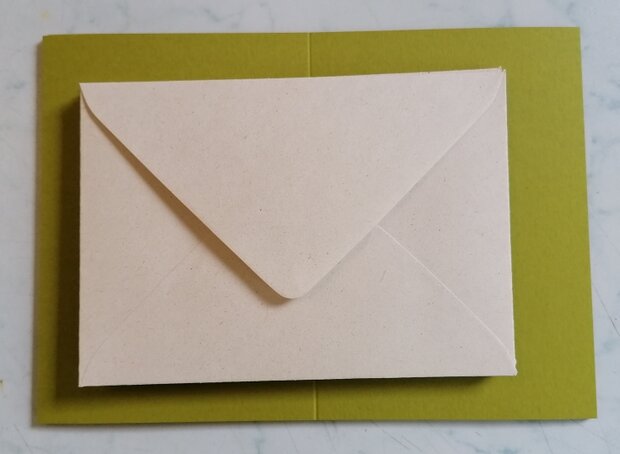 Enveloppen + Kaarten in setje van 10 stuks