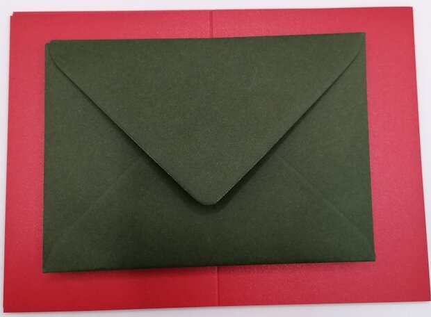 Enveloppen + Kaarten in setje van 10 stuks