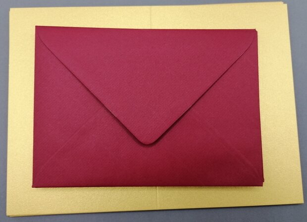 Enveloppen + Kaarten in setje van 10 stuks