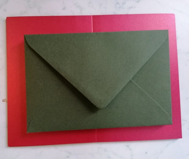 Enveloppen + Kaarten in setje van 10 stuks