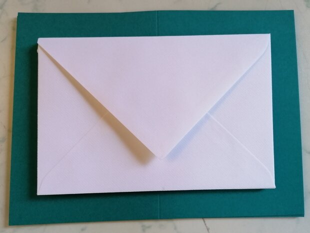 Enveloppen + Kaarten in setje van 10 stuks