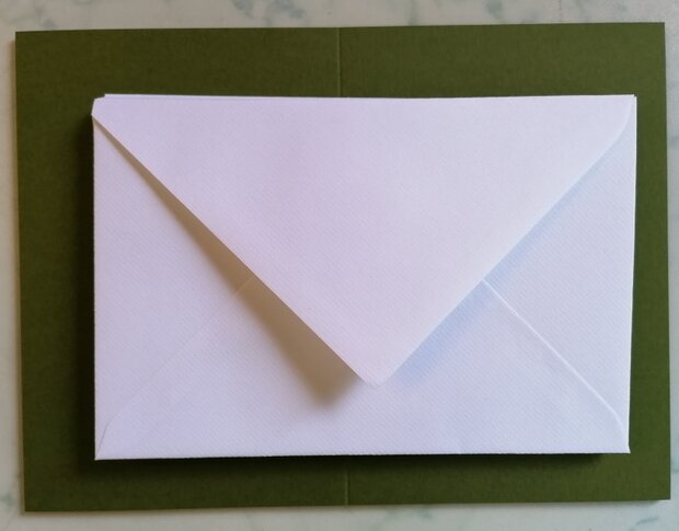 Enveloppen + Kaarten in setje van 10 stuks