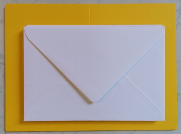 Enveloppen + Kaarten in setje van 10 stuks