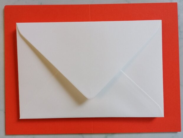 Enveloppen + Kaarten in setje van 10 stuks