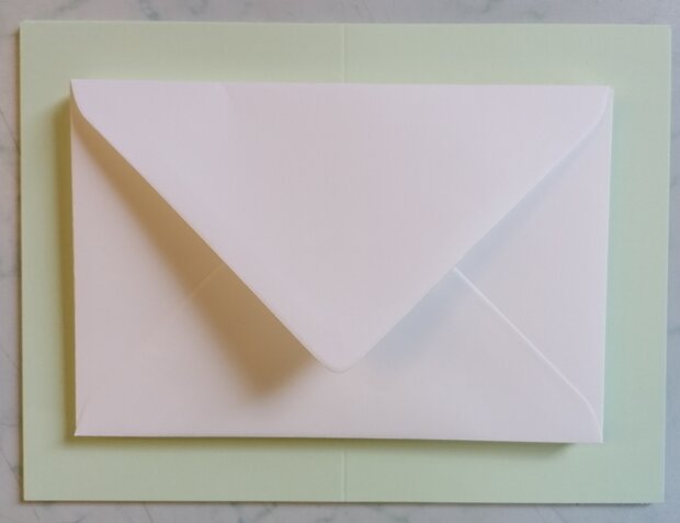 Enveloppen + Kaarten in setje van 10 stuks