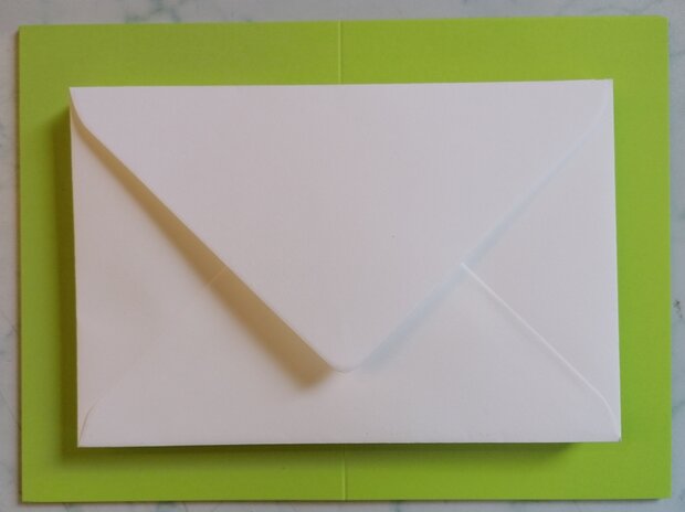 Enveloppen + Kaarten in setje van 10 stuks