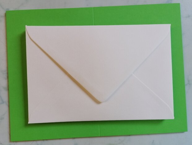 Enveloppen + Kaarten in setje van 10 stuks