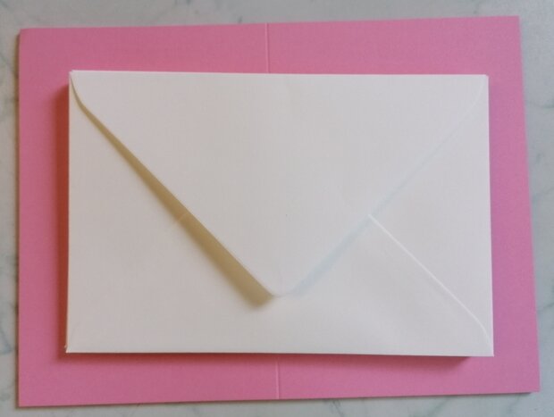 Enveloppen + Kaarten in setje van 10 stuks