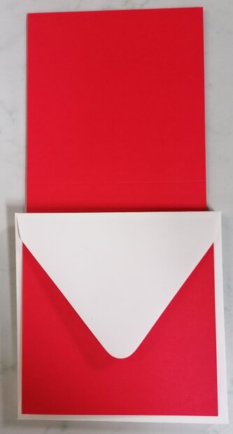 Enveloppen + Kaarten in setje van 10 stuks 