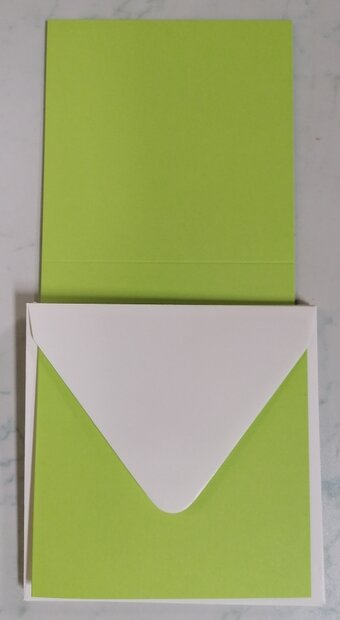 Enveloppen + Kaarten in setje van 10 stuks 