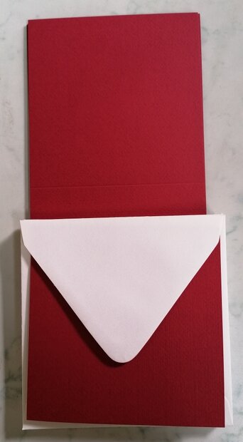 Enveloppen + Kaarten in setje van 10 stuks 