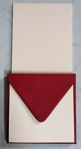 Enveloppen + Kaarten in setje van 10 stuks 