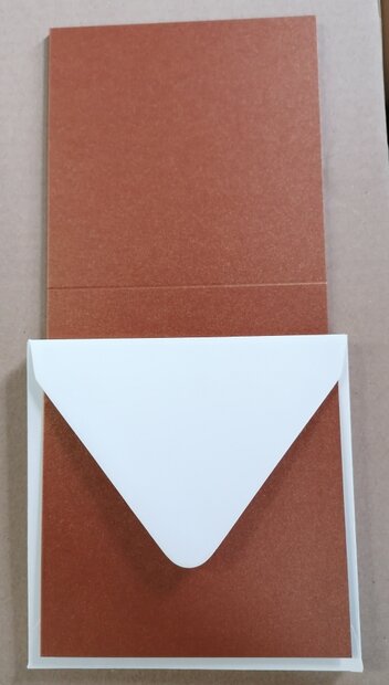 Enveloppen + Kaarten in setje van 10 stuks 