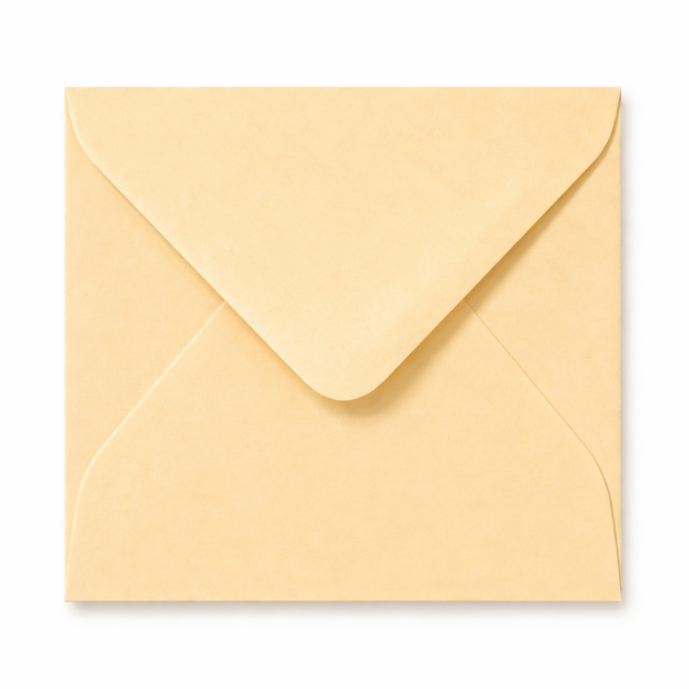 Envelop 12,5 x 14 cm Chamois