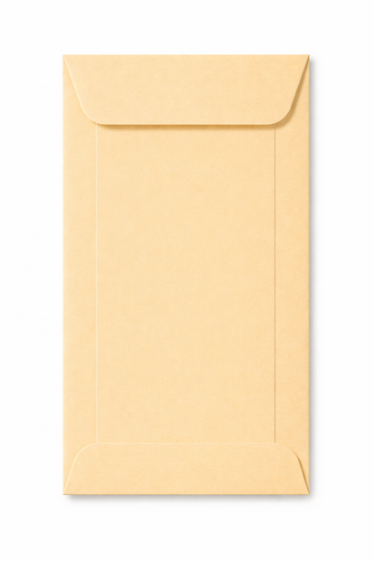 Envelop 12,5 x 31,2 cm Chamois