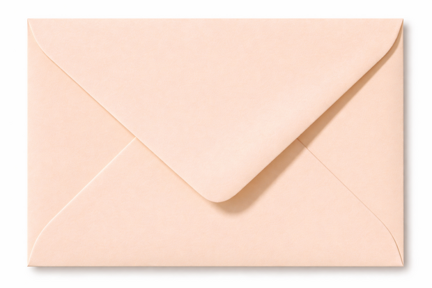 Envelop 15,6 x 22 cm Abrikoos