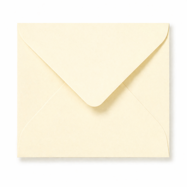 Envelop 16 x 16 cm Ivoor